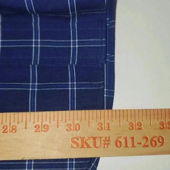 Brooks Brothers Regent Relaxed-Fit Polo Shirt Non-Iron Windowpane Men's Size L - Picture 9 of 9